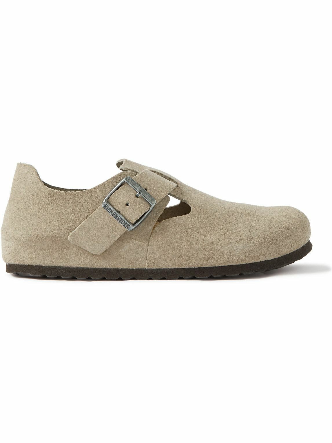 Birkenstock - London Suede Clogs - Brown Birkenstock