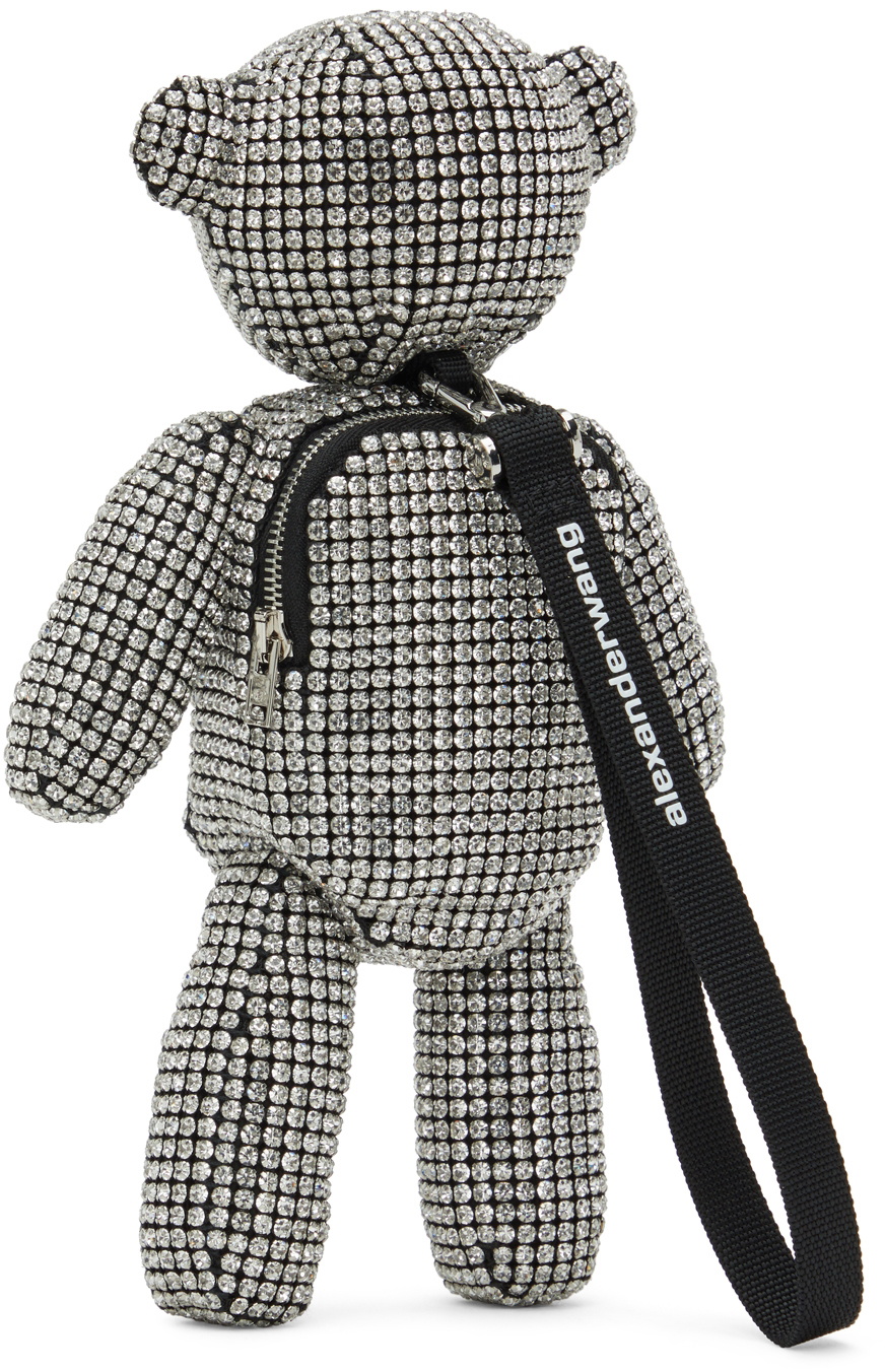 Alexander Wang Silver Beiress Wrislet Pouch