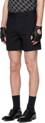 Ernest W. Baker Black Tailored Shorts