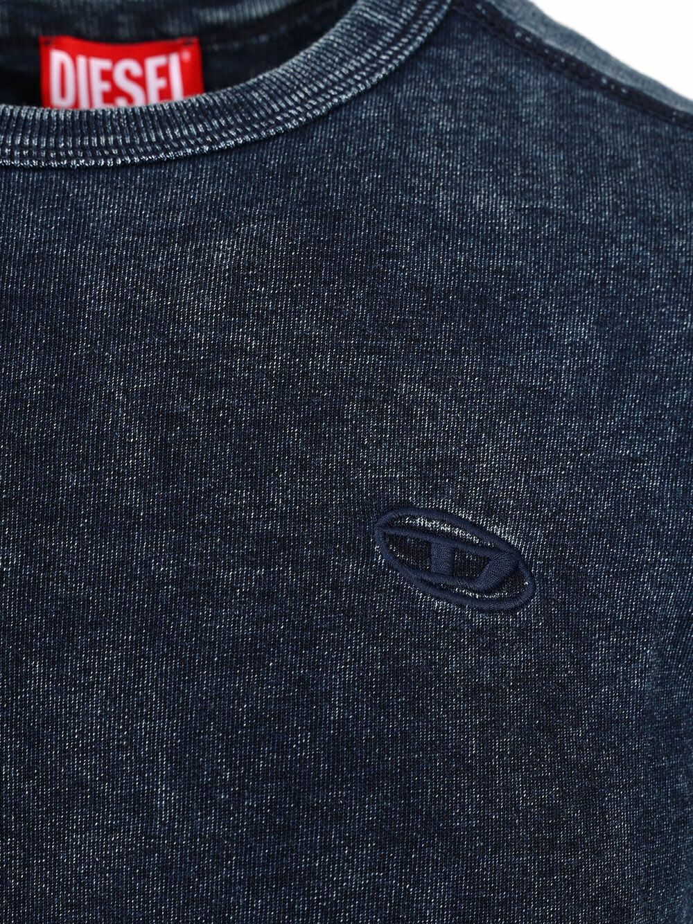 【送料&関税込】Diesel Denim-effect Jersey T-shirt Diesel Denim-effect Jersey T-shirt Diesel