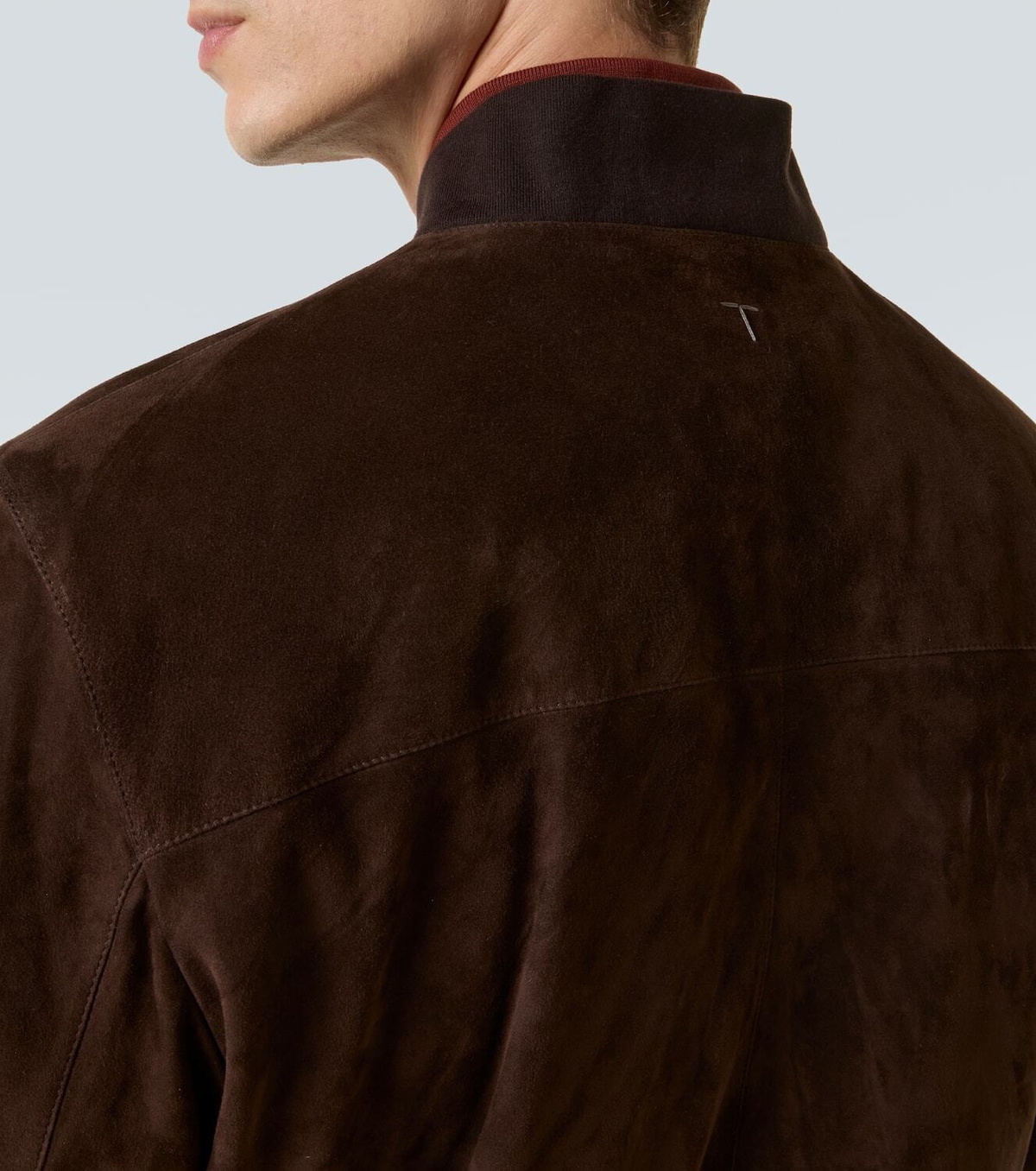 Tod's Suede bomber jacket