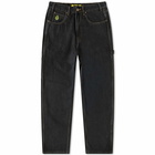 Butter Goods Men's Weathergear Denim Pant in Black