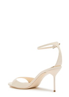 Paris Texas Lidia 70 Patent Leather Sandals Ivory
