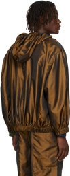 Situationist Brown Gathered Jacket