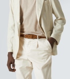 Brioni Suede belt