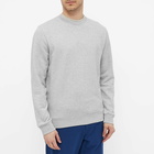 Norse Projects Men's Vagn Classic Crew Sweat in Light Grey Melange