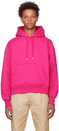 AMI Paris Pink Ami de Cœur Hoodie