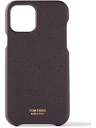 TOM FORD - Full-Grain Leather iPhone 12 Pro Case