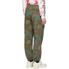 Off-White Green and Brown Camo Lounge Pants