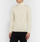 TOM FORD - Cashmere and Silk-Blend Rollneck Sweater - Neutrals