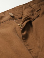 Carhartt WIP - Wide-Leg Cotton-Canvas Trousers - Brown