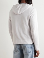 James Perse - Cotton-Jersey Zip-Up Hoodie - Gray