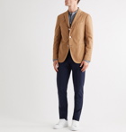 Boglioli - Slim-Fit Unstructured Stretch-Cotton Drill Suit Jacket - Brown