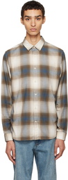 Vince Blue & Gray Redondo Shirt