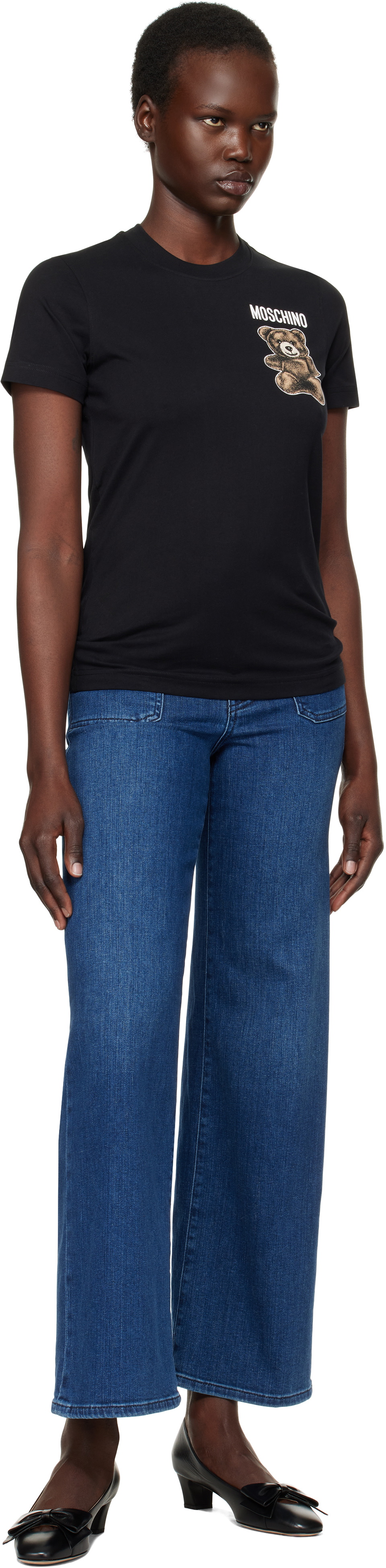 Moschino Black Teddy Bear T-shirt