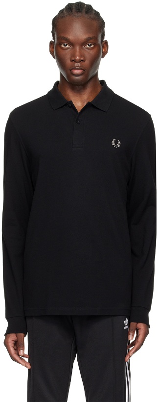 Photo: Fred Perry Black M6006 Polo