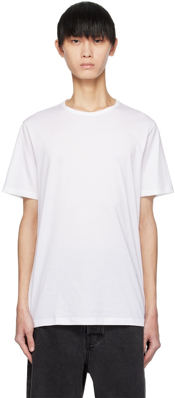 Photo: Theory White Precise T-Shirt