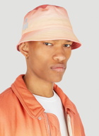 Haley Ombré Bucket Hat in Orange