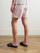 Orlebar Brown - Bulldog Straight-Leg Linen and Lyocell-Blend Shorts - Pink