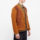 A Kind of Guise Men's Kura Cardigan in Saffron Emblem