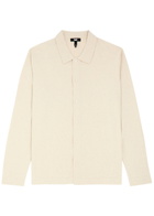 Paige Knitted Cotton Shirt Cream
