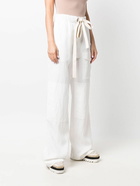 STELLA MCCARTNEY - Fluid Linen Blend Trousers