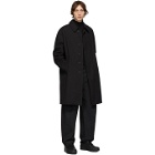 Schnaydermans Black Oversized Coat