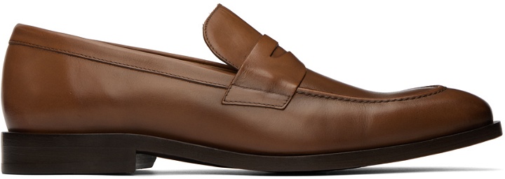 Photo: PS by Paul Smith Tan Rossi Loafers