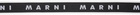 Marni Black Slider Logo Belt