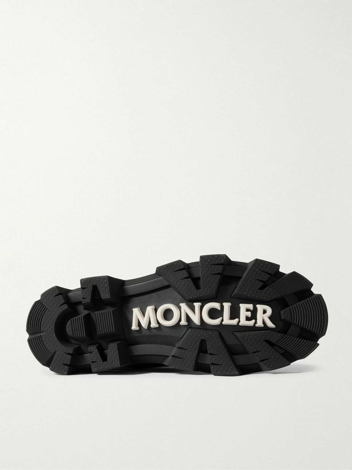 Moncler - Peak City Nubuck Chelsea Boots - Black