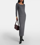 Lisa Yang Nari ribbed-knit cashmere midi dress