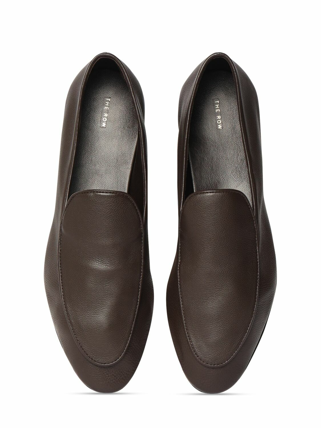 THE ROW 10mm Awar Leather Loafers The Row