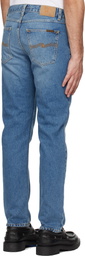 Nudie Jeans Blue Gritty Jackson Jeans