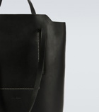 Rick Owens Medium embroidered leather tote bag