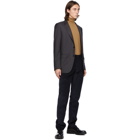 Ermenegildo Zegna Tan Cashmere and Silk Turtleneck