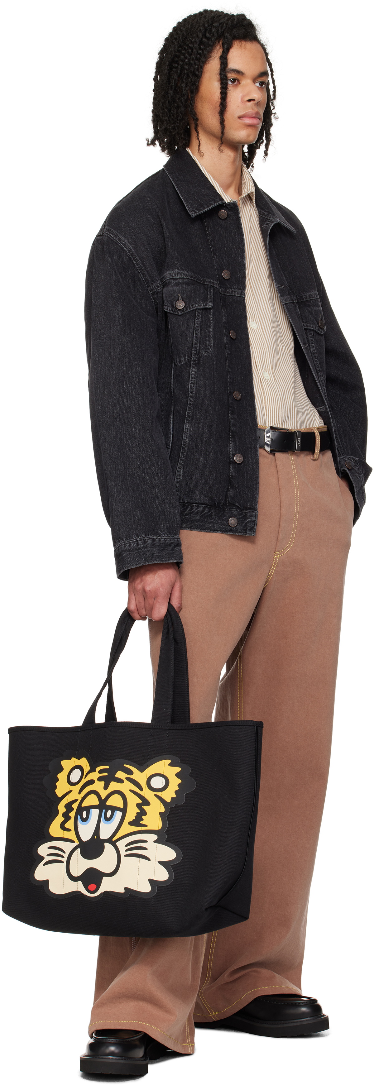KENZO Ukio\' loafer in leather In focus: Leathergoods from @kenzo ?⁠ ⁠ The Kenzo Ukio  main image 4
