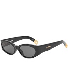 Jacquemus Men's Gala Sunglasses in Black