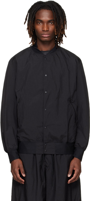 Photo: Y-3 Black Collegiate Bomber Jacket