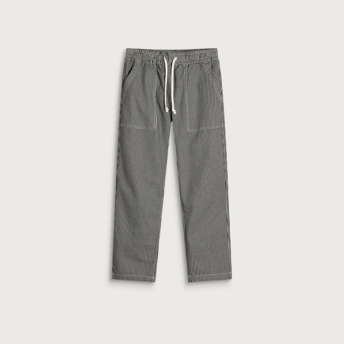 Service Works Men's House Gingham Chef Pants in Black