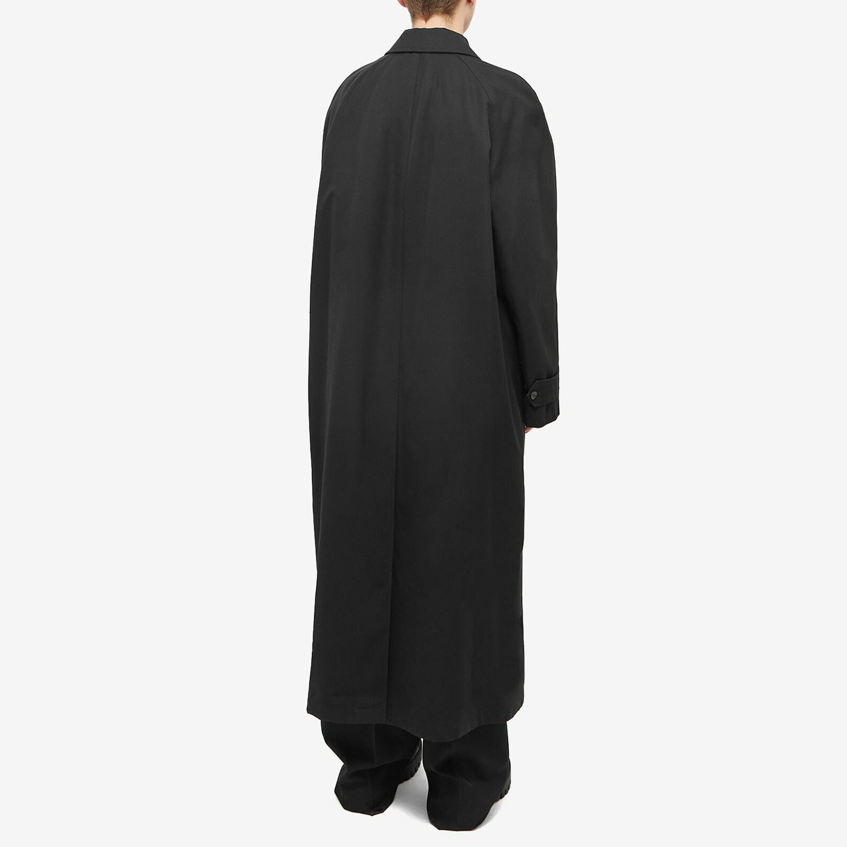 【関税&送料込】Balenciaga Raglan Coat One Layer Raglan Coat in Black/grey | Balenciaga US