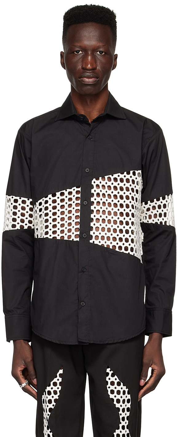 Tokyo James SSENSE Exclusive Black Cotton Shirt