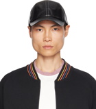 Paul Smith Black Leather Cap