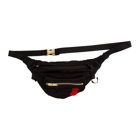 Undercover Black Satin Fanny Pack