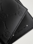 Berluti - Logo-Dembossed Leather Billfold Wallet