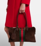 Gucci Gucci Borsetto Large suede duffel bag