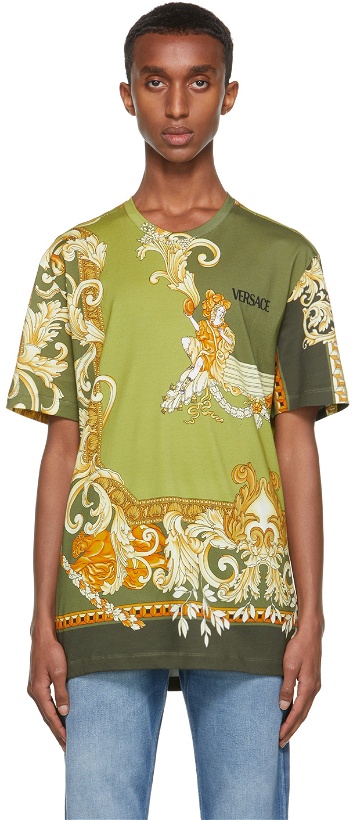 Photo: Versace Green Medusa Renaissance T-Shirt