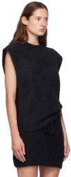 The Garment Black Bern Knit Vest