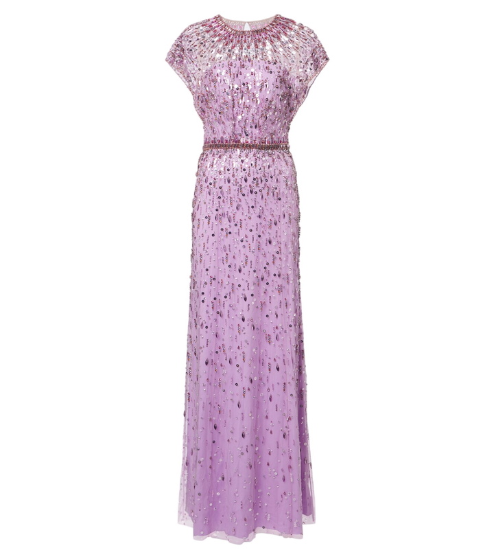 Photo: Jenny Packham Lauretta sequined tulle gown