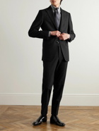 TOM FORD - O'Connor Slim-Fit Checked Wool Suit Jacket - Black