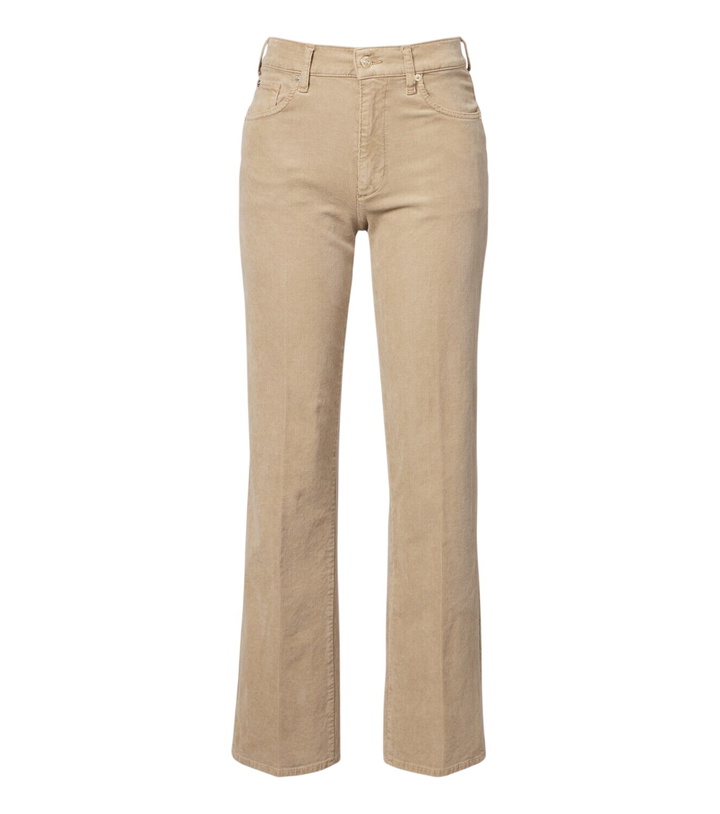 Photo: 7 For All Mankind Stovepipe cotton-blend corduroy straight pants